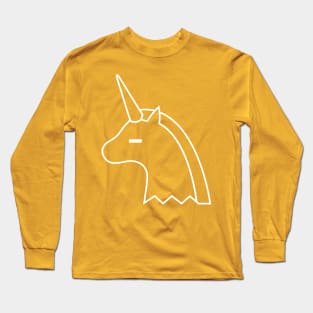 // white unicorn // Long Sleeve T-Shirt